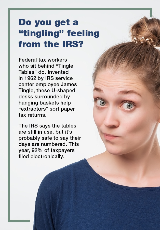 Infographic Do You Get a Tingling Feeling from the IRS? Zeitlin and